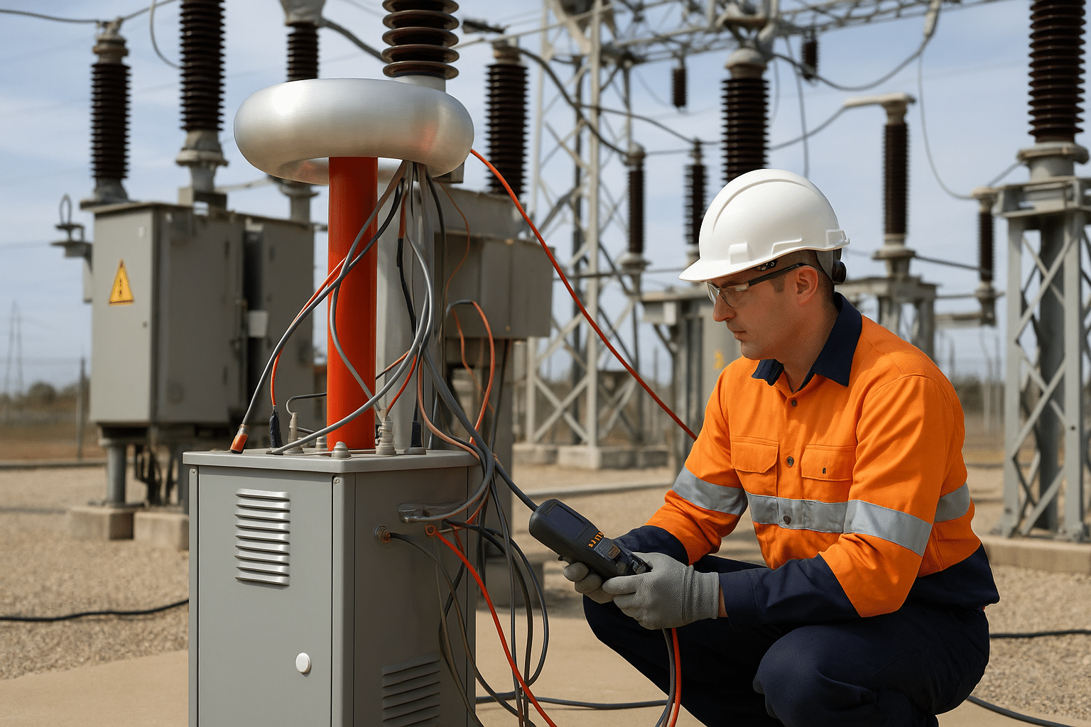 High Voltage Testing Services | 200+ Test Fleet | Megavar